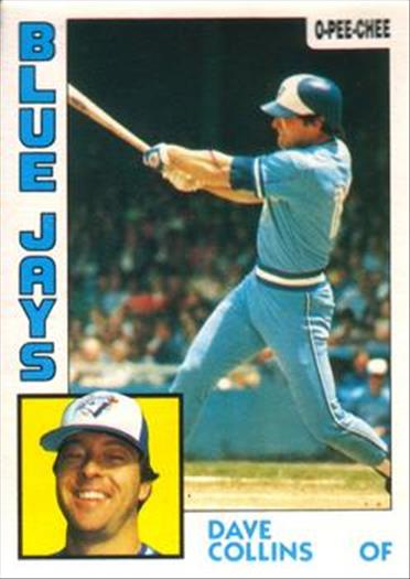 1984 O-Pee-Chee Baseball Cards 038      Dave Collins
